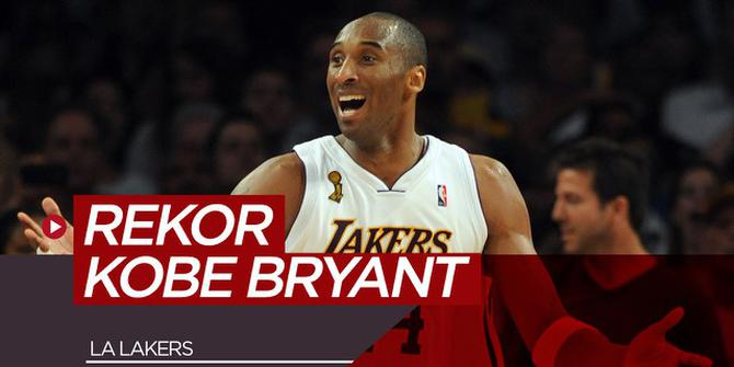 VIDEO: 10 Rekor Kobe Bryant di NBA Bersama Los Angeles Lakers
