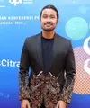Chicco Jerikho saat dinobatkan sebagai Duta FFI di Jakarta, Senin (23/9/2019). (Daniel Kampua/Fimela.com)