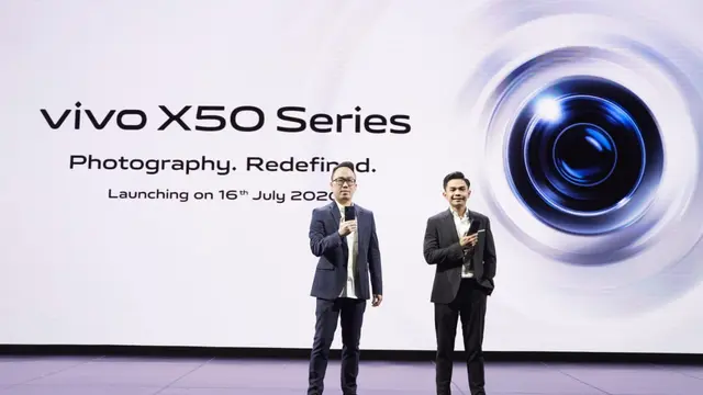 Peluncuran Vivo X50 series