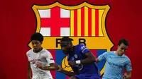 Barcelona - Target Barcelona: Jules Kounde, Antonio Rudiger, Eric Garcia (Bola.com/Adreanus Titus)