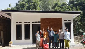 Wujudkan Rumah Impian, YPP Serahkan Rumah Sejahtera Terpadu untuk Warga Magelang