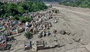 Update Banjir Bandang Nepal-Tibet: 350 Orang Tewas, 1.300 Lainnya Hilang