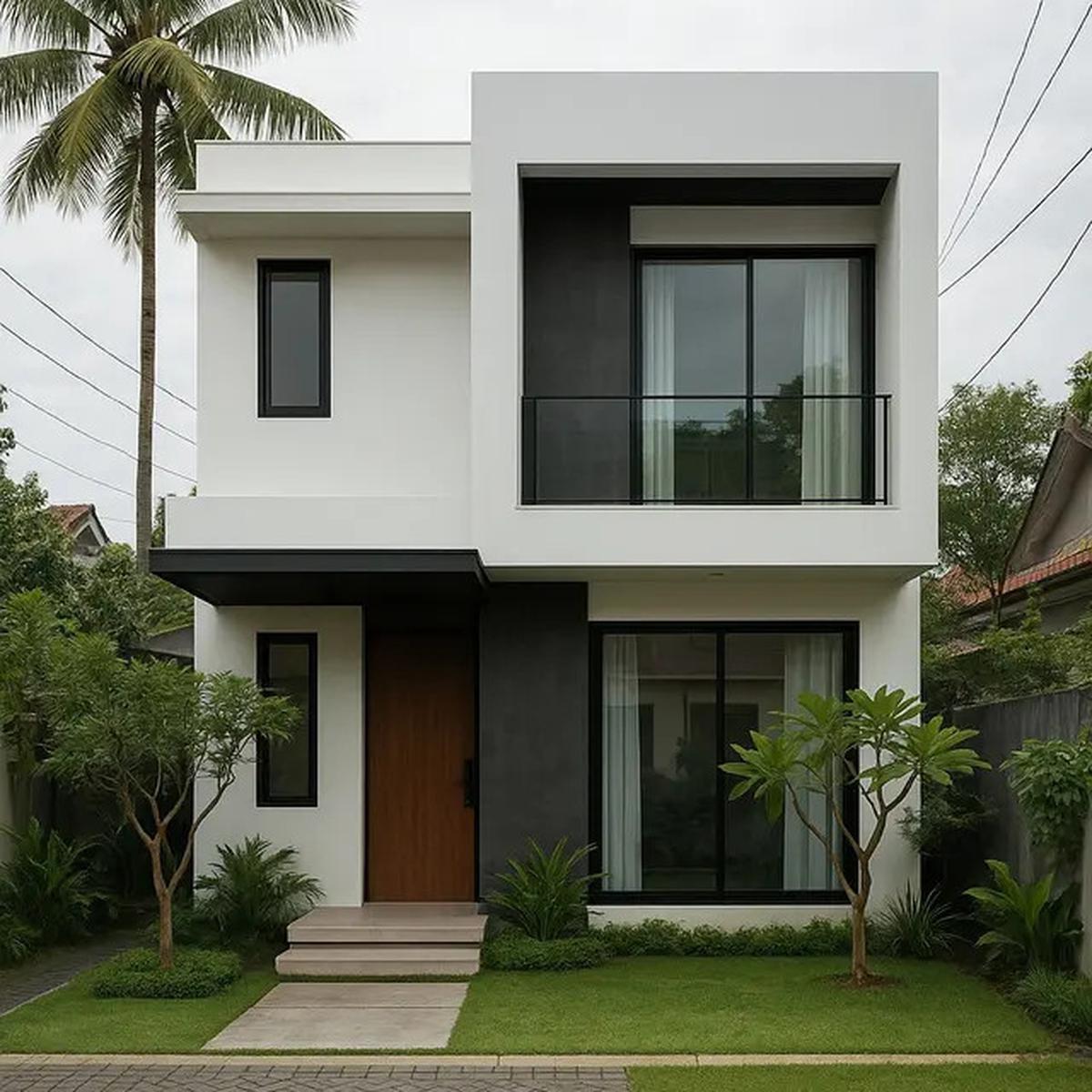 7 Tren Model Rumah Minimalis 2 Lantai di Lahan Terbatas, Tetap Nyaman Meski Tak Luas