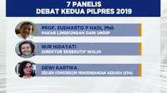 Pada intinya, pakta integritas menekankan agar moderator dan panelis menjamin kerahasiaan pertanyaan debat.