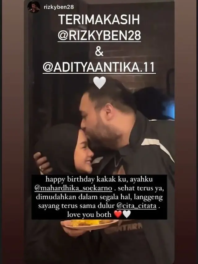 7 Potret Ulang Tahun Didi Mahardhika, Dikecup Cita Citata dan Disebut Suami