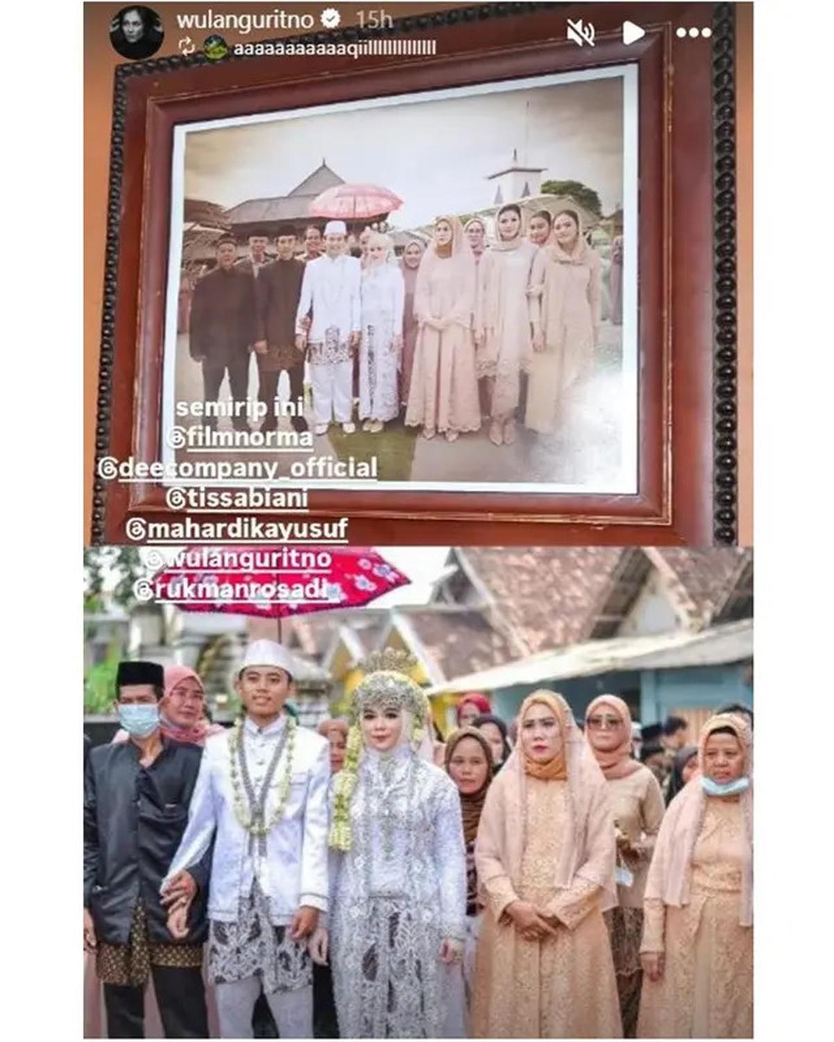 6 Potret Berhijab Wulan Guritno dan Tissa Biani di Proses SyutingFilmNorma