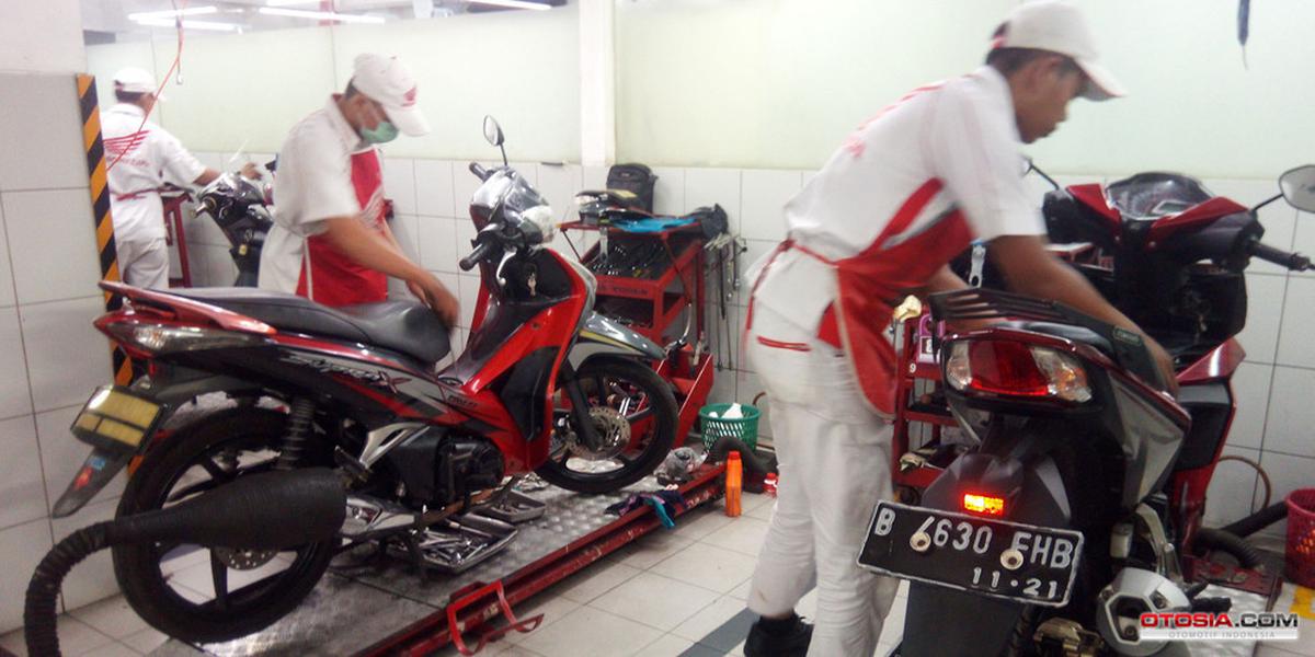 Honda Berikan Potongan 50 Persen untuk Tune Up Sepeda Motor