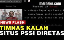 VIDEO: Indonesia Kalah dari Thailand, Situs PSSI Kena Hack dan Foto Iwan Bule Dicoret