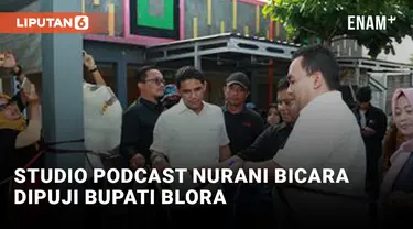 Bupati Blora Sanjung Kehadiran Studio Podcast Media Siber Nurani Bicara