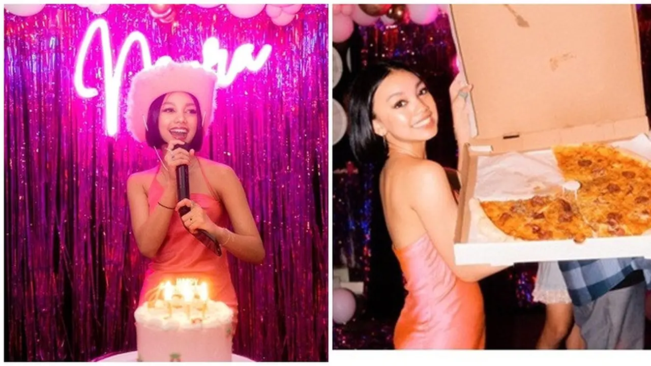 7 Momen Ulang Tahun Naura Ayu Ke-16, Meriah Banget