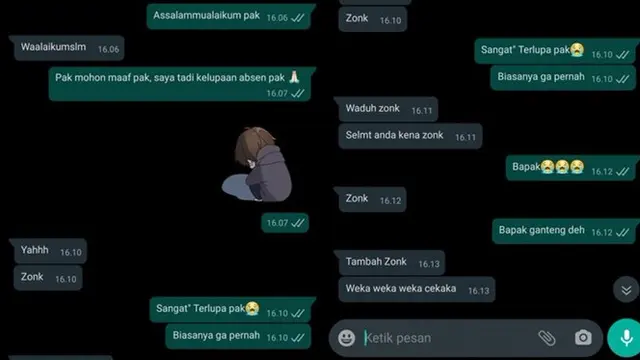 6 Chat Dosen ke Mahasiswa Ini Ketus Banget, Melatih Kesabaran