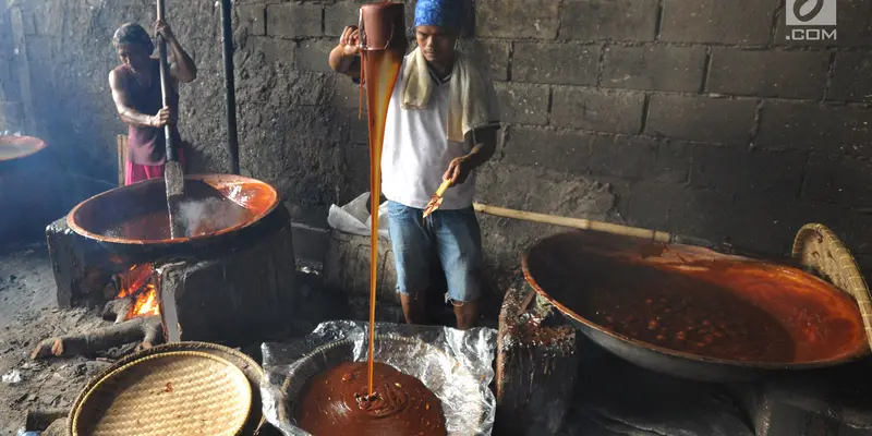 Jelang Imlek, Permintaan Dodol Keranjang Meningkat