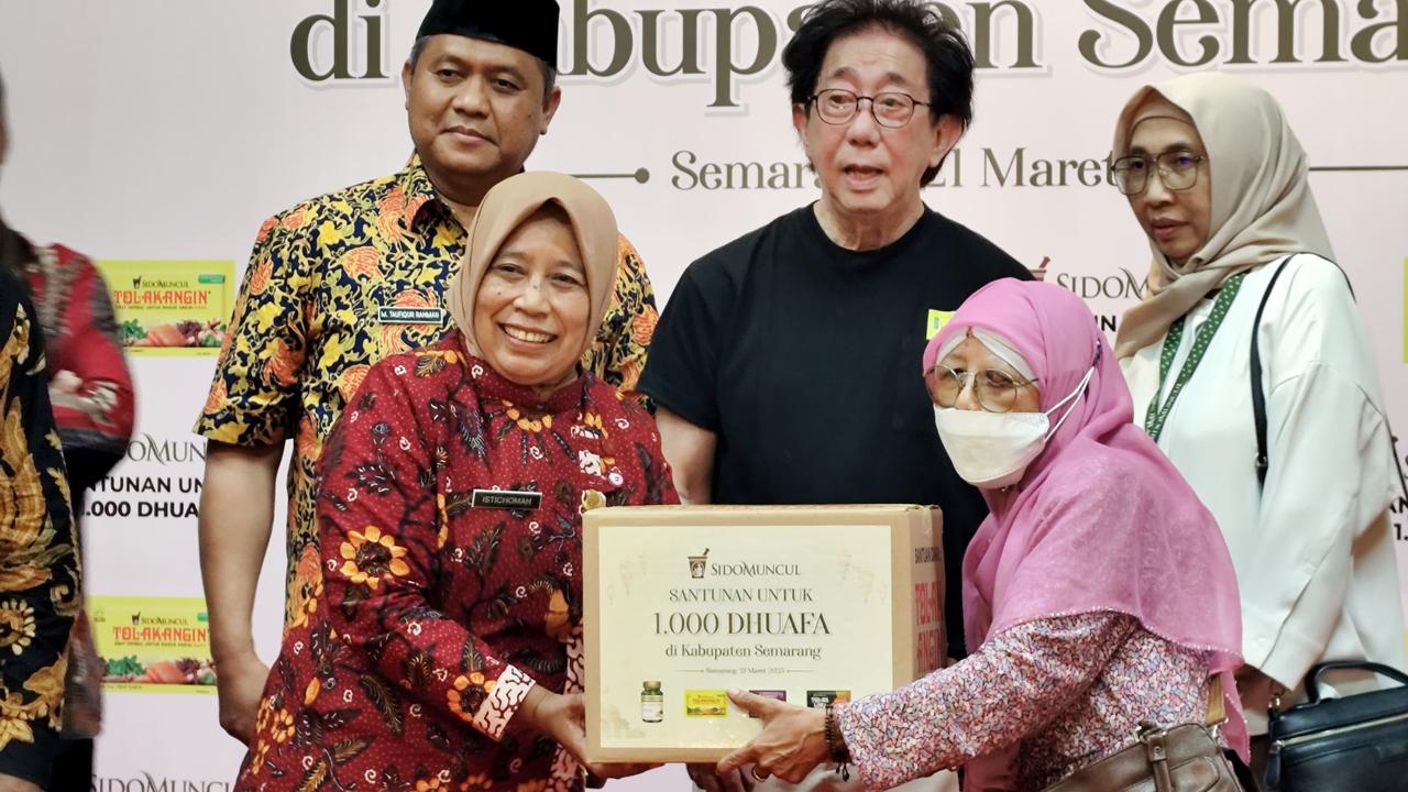 Peduli Sesama di Bulan Ramadan, Sido Muncul Santuni 1.000 Duafa di Kabupaten Semarang