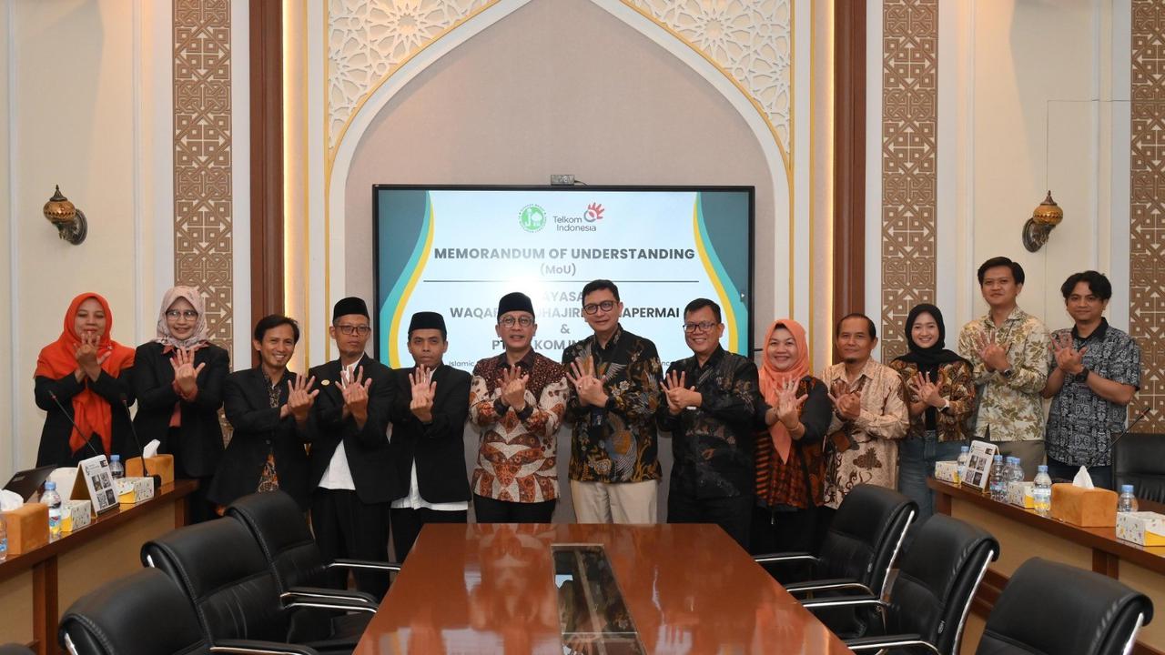 Yayasan Al-Muhajirien Gandeng Telkom Regional II