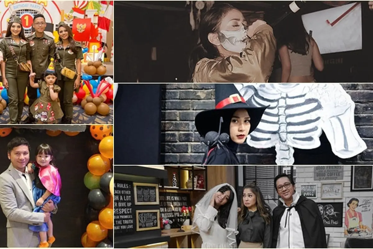 [Bintang] Artis Indonesa Berkostum Halloween