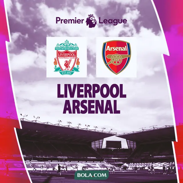 Liga Inggris - Liverpool vs Arsenal