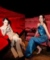 Di premiere film Ipar adalah Maut, Michelle Ziudith bergaya anggun tapi maskulin dengan kebaya Janggan rancangan Sapto Djojokartiko. [@michelleziu]