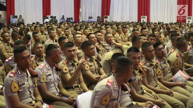 Presiden Jokowi Berikan Pembekalan kepada 437 Capaja TNI-Polri