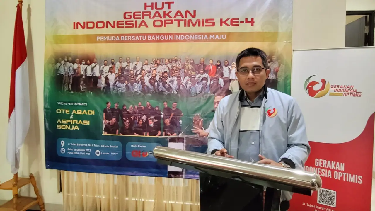 Ketua Umum Gerakan Indonesia Optimis (GIO), Ngasiman Djoyonegoro (Istimewa)