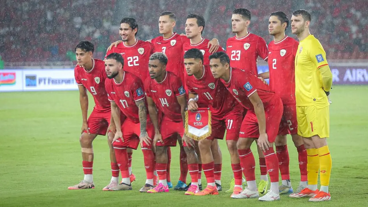 Starting XI Timnas Indonesia pada duel lawan Jepang di Stadion Gelora Bung Karno, Jumat (15/11) malam WIB (c) Bagaskara Lazuardi