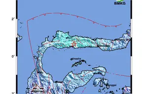 Gempa Magnitudo 5,7 Guncang Pohuwato Gorontalo
