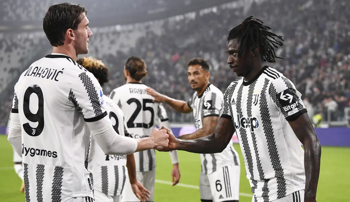 Berkat hasil ini, Bianconeri berhak naik ke peringkat tujuh klasemen menyalip Inter Milan dengan poin 19. Sementara itu, Empoli menempati peringkat 11 dengan poin 11. (Fabio Ferrari/LaPresse via AP)