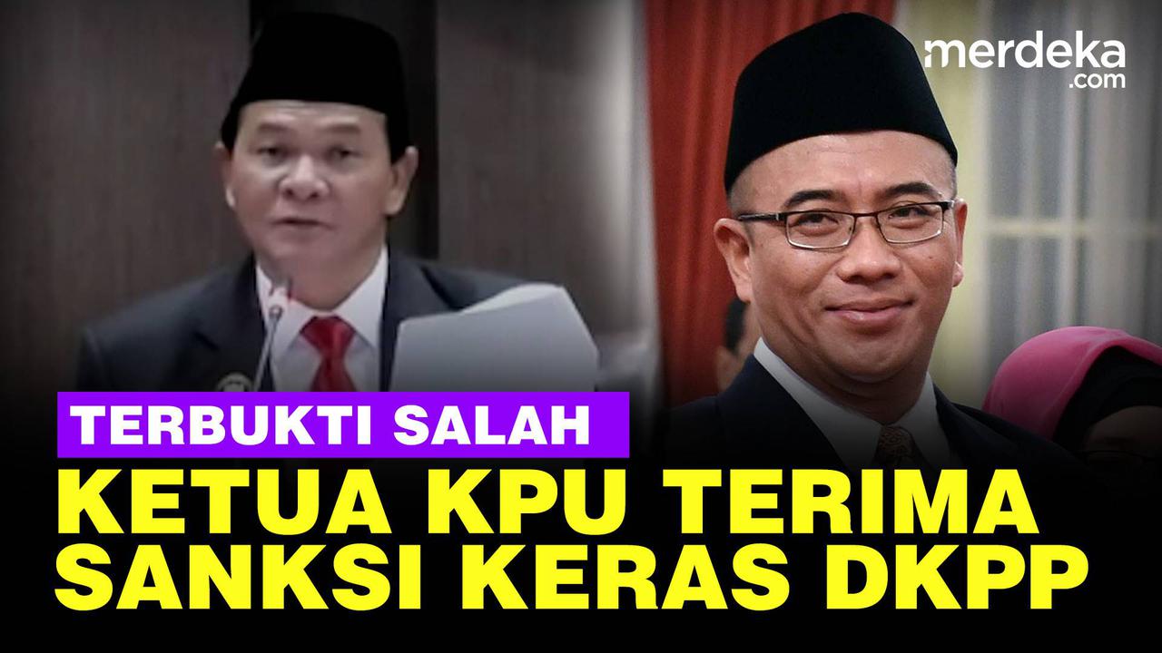VIDEO: Ketua KPU Terbukti Hubungan dengan Hasnaeni Wanita Emas, DKPP Sanksi Keras!