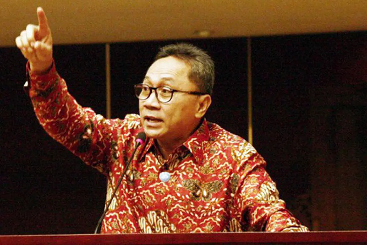 Ketua MPR RI Zulkifli Hasan membuka dan memberi pengantar Sosialisasi Empat Pilar MPR di kalangan Korps Alumni HMI (Kahmi) di Gedung Nusantara V, Komplek Parlemen Senayan, Jakarta.
