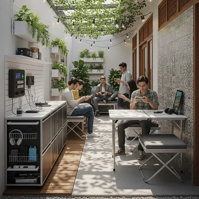 Desain Teras Rumah yang Cocok untuk Mabar