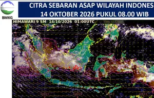 Sebaran Asap Karhutla Hari Ini, Negara Tetangga Masih Terdampak