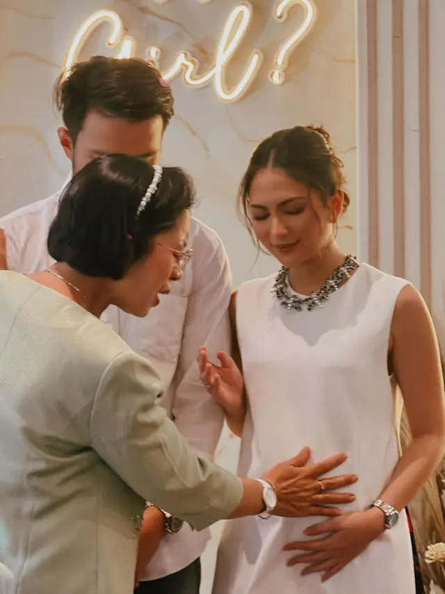 Potret Gender Reveal Jessica Mila dan Yakup Hasibuan