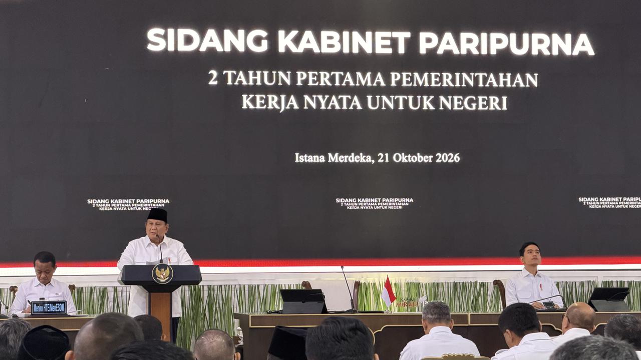 Prabowo Sebut Kinerja Kabinet Merah Putih Cukup Membanggakan
