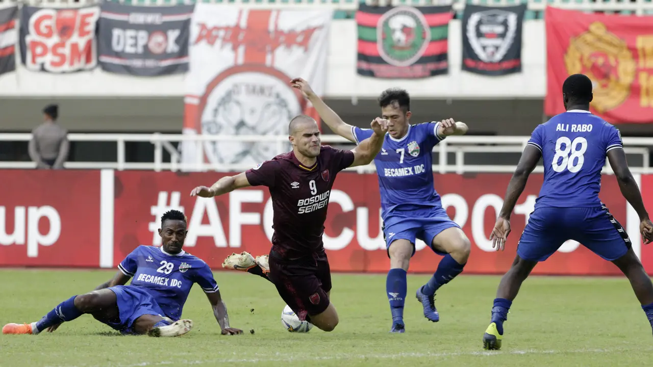 PSM Makassar Vs Becamex Binh Duong