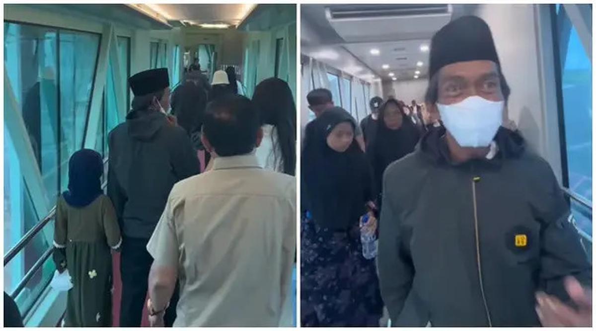 Momen Pak Sunhaji Penjual Es Teh Viral Jalani Ibadah Umroh Bersama Keluarga, Warganet Ikut Bahagia
