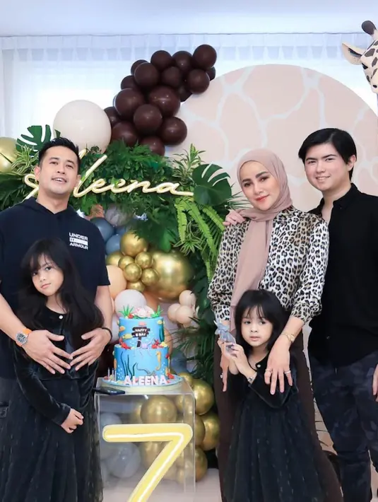 Olla Ramlan ultah Aleena (Instagram/ollaramlan)