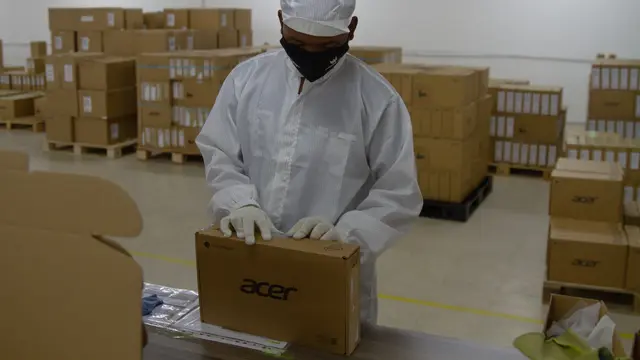 Acer Manufacturing Indonesia menggunakan kemasan hasil daur ulang untuk memastikan upaya kelestarian lingkungan