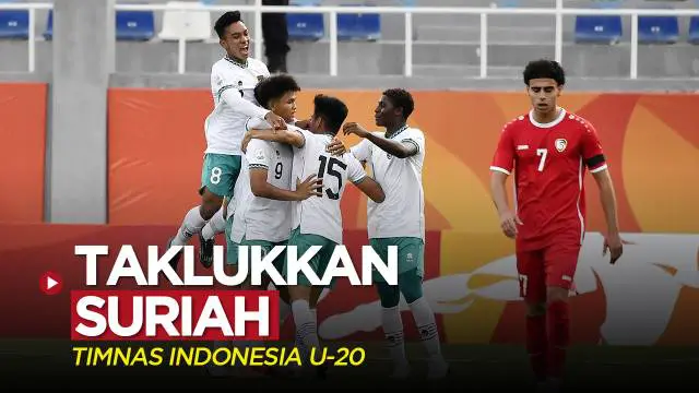 Berita video Timnas Indonesia U-20 meraih kemenangan dalam laga keduanya di Grup A Piala Asia U-20 2023 saat menghadapi Timnas Suriah U-20 pada Sabtu (4/3/2023) malam hari WIB.