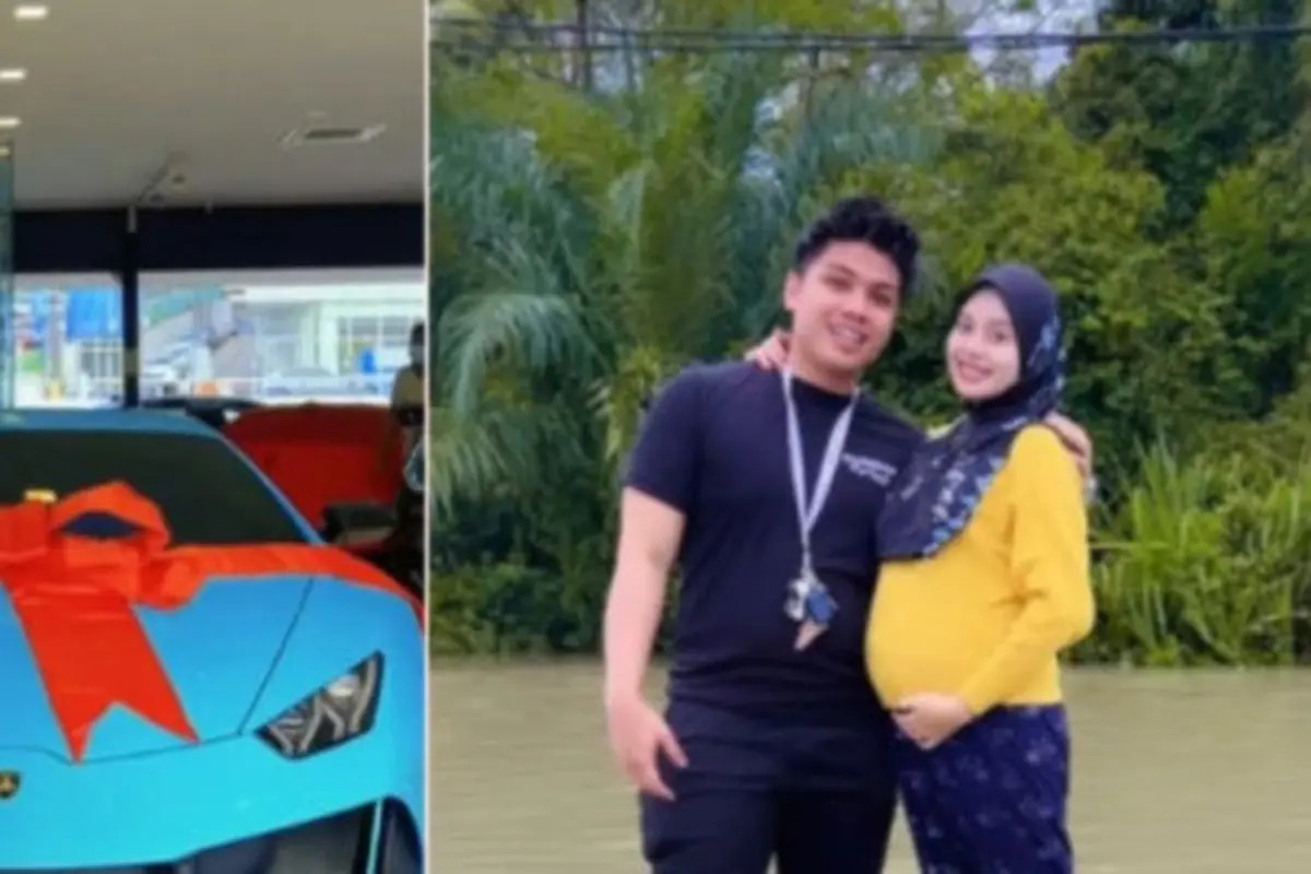 Suami Selalu Siaga Selama Istri Hamil, Wanita Ini Beri Hadiah Mobil Mewah Rp6 Miliar