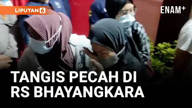 VIDEO: Tangis Pecah di RS Bhayangkara! 2 Korban Musala Runtuh Teridentifikasi