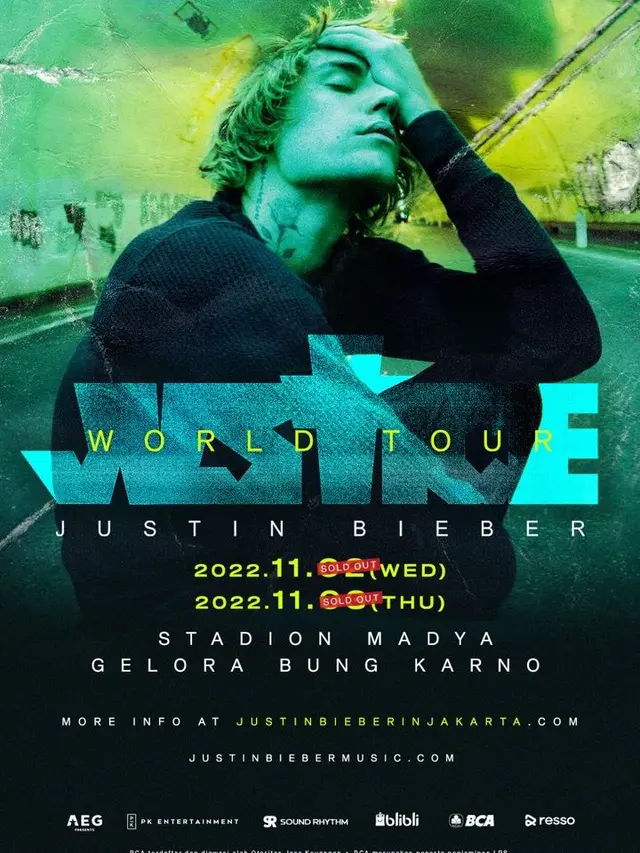 Justin Bieber Justice World Tour Jakarta
