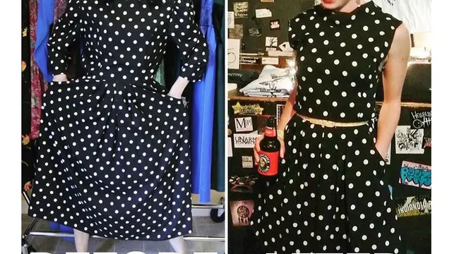 modifikasi baju bekas jadi keren
