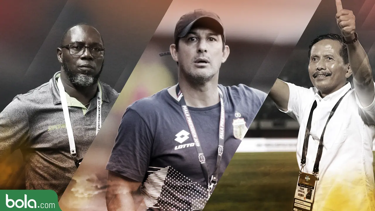 Alfredo Vera, Jacksen F. Tiago, Djadjang Nurdjaman