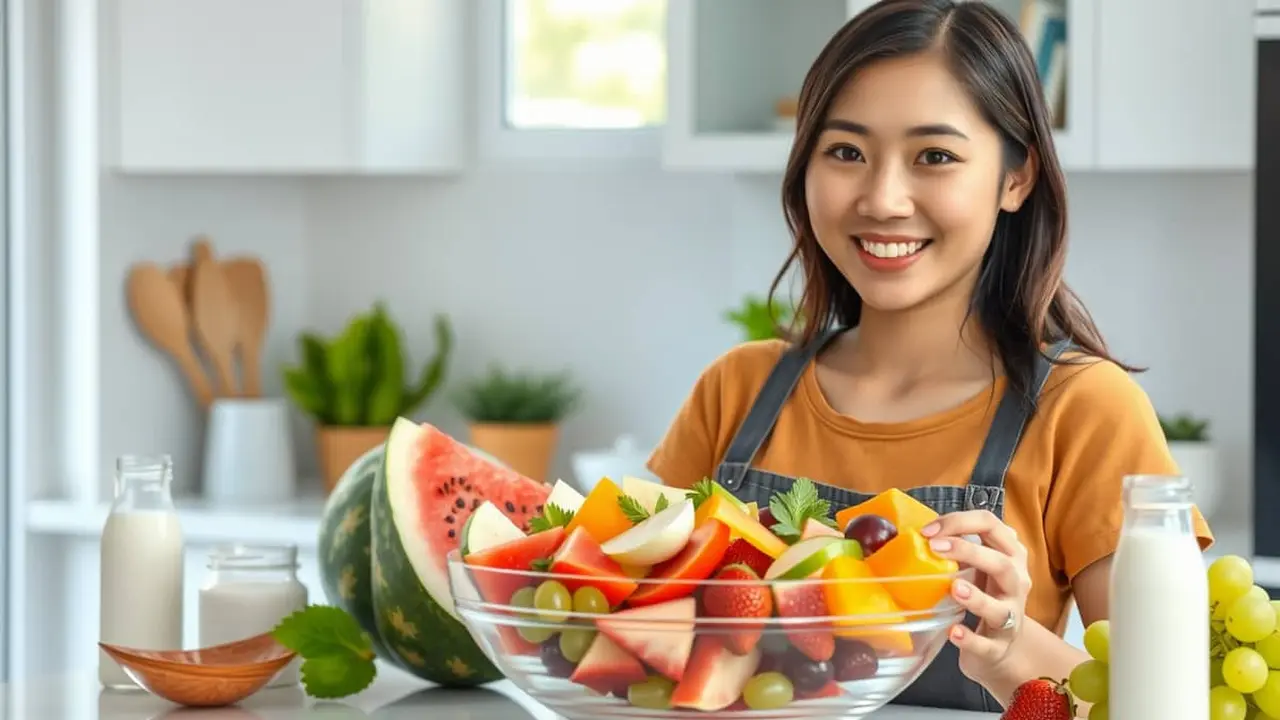 resep salad buah hemat