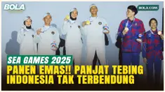 Indonesia Kuasai Nomor Speed Panjat Tebing, Kawinkan Emas dan Perak SEA Games 2025!