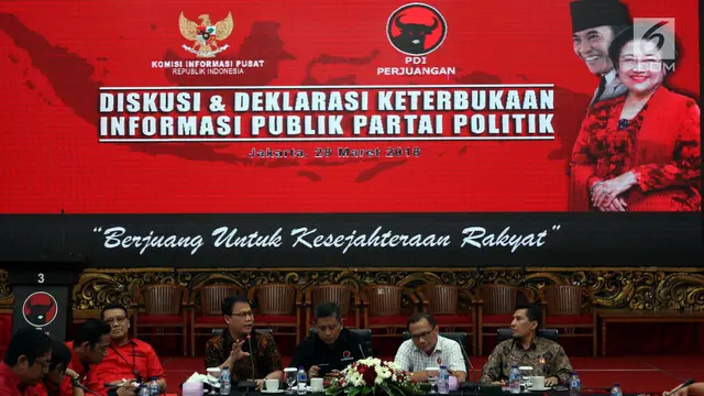 PDIP Diskusi soal Transparansi Rekening Parpol