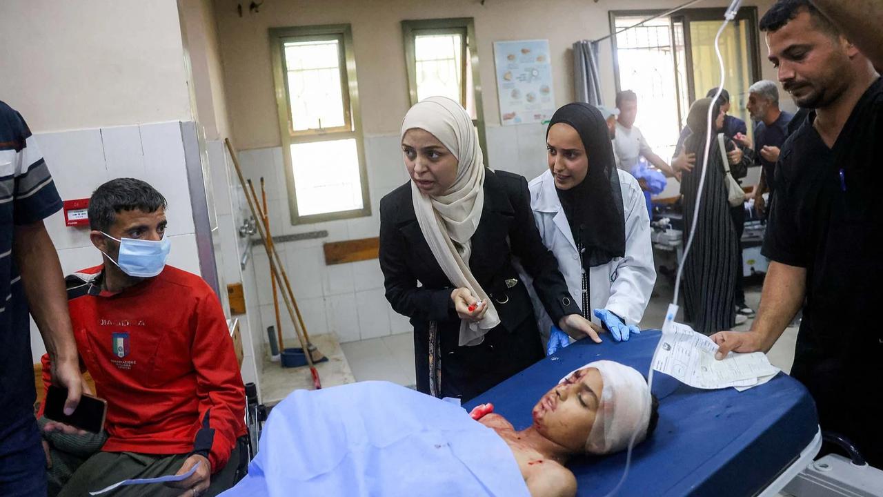 FOTO: Anak-Anak Kembali  Jadi Korban Serangan Udara Israel di Gaza