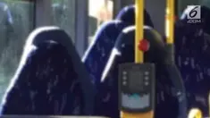 Kelompok anti-imigran Norwegia dibikin malu, gara-gara salah mengira deretan kursi bus sebagai kumpulan muslimah yang mengenakan burka.