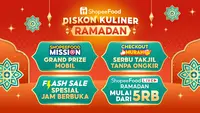 ShopeeFood Hadirkan Diskon Kuliner Ramadan 2026, dari Serbu Takjil hingga Misi Berhadiah Mobil