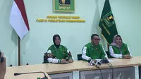 Konferensi Pers jelang Harlah ke-50 Partai Persatuan Pembangunan (PPP). (Dok. Liputan6.com/Muhammad Radityo Priyasmoro).
