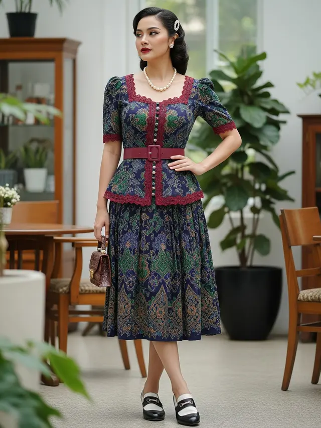 Tren Model Dress Endek Terbaru (Gemini AI)